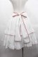 画像2: metamorphose / Little Nurse フリルスカート  白Ｘ赤 I-25-07-16-087-ME-SK-HD-ZI (2)