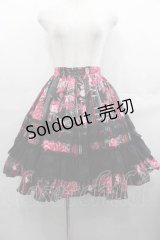 ATELIER PIERROT / Alacarteスカート  黒ｘピンク I-25-07-16-094-EL-SK-HD-ZI
