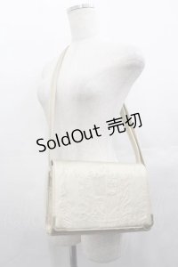 metamorphose / エンブレム刺繍ポシェット  ゴールド I-25-07-16-105-ME-BG-HD-ZI