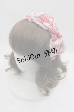 画像1: Angelic Pretty / Strawberry Dollカチューシャ  ピンク I-25-07-16-114-AP-AC-HD-ZI