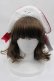画像1: metamorphose / Little Nurseキャップ風カチューシャ  白Ｘ赤 I-25-07-16-115-ME-AC-HD-ZI (1)