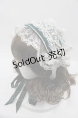 BABY,THE STARS SHINE BRIGHT / 月夜の花のSoir?eヘッドドレス  グリーンＸアイボリー I-25-07-16-117-BA-AC-HD-ZI