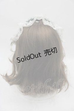 画像3: BABY,THE STARS SHINE BRIGHT / 月夜の花のSoir?eヘッドドレス  グリーンＸアイボリー I-25-07-16-117-BA-AC-HD-ZI