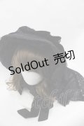 Ozz oneste / レースヴェールボンネット  黒 I-25-07-16-122-OO-AC-HD-ZI