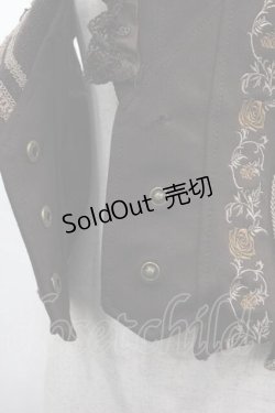 画像3: Ozz oneste / 薔薇刺繍ベスト  ブラウン I-25-07-16-014-OO-TO-HD-ZI