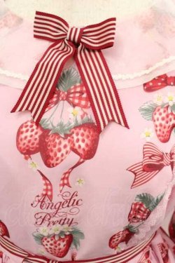 画像3: Angelic Pretty / Strawberry Dollワンピース  ピンク I-25-07-16-035-AP-OP-HD-ZI