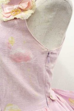 画像3: BABY,THE STARS SHINE BRIGHT / なかよしくみゃちゃんのTrick or Treatジュディジャンパースカート  ピンク I-25-07-16-036-BA-OP-HD-ZI