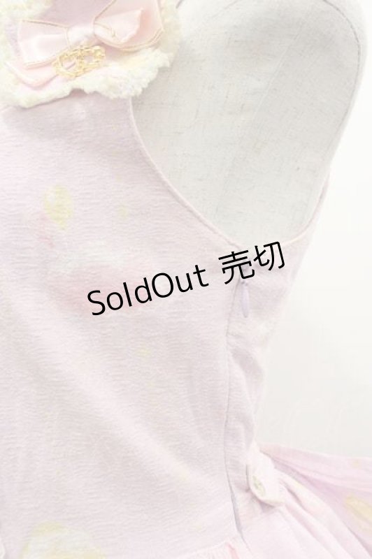 画像3: BABY,THE STARS SHINE BRIGHT / なかよしくみゃちゃんのTrick or Treatジュディジャンパースカート  ピンク I-25-07-16-036-BA-OP-HD-ZI (3)