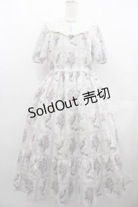 Melody BasKet / Rabbit card seriesワンピース  サックスグレー I-25-07-19-047-LO-OP-HD-ZI