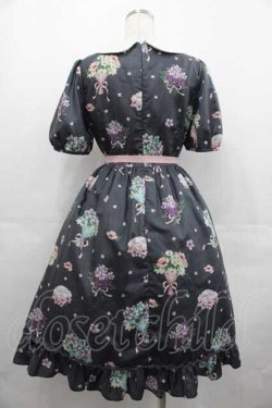 画像2: Emily Temple cute / FlowerBouquetワンピース M グレー I-25-07-19-048-ET-OP-HD-ZI