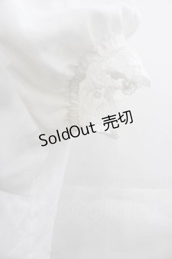画像3: Ank Rouge / はしごレースリボン半袖ブラウス  アイボリーＸボルドー I-25-07-19-004-CA-BL-HD-ZI