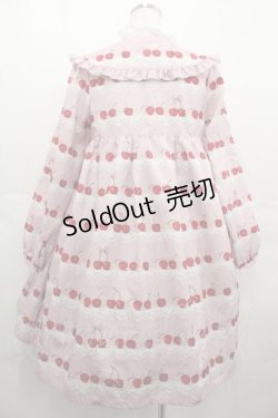 画像2: Shirley Temple / チェリースカラップレースワンピース 154〜162CM ピンク I-25-07-19-055-ET-OP-HD-ZI