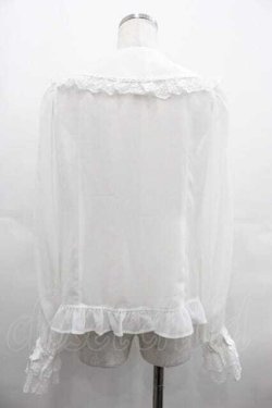 画像2: Angelic Pretty / ドレッシーリボンレースブラウス  白 I-25-07-19-001-AP-BL-HD-ZI