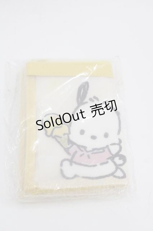 画像1: サンリオ / ポチャッコフラットポーチ  イエロー I-25-07-19-105-EL-ZA-HD-ZT0213S (1)