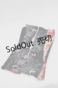 gouk / アームカバー  黒Ｘ赤 I-25-07-19-107-GO-ZA-HD-ZI