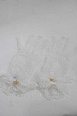 画像1: Angelic Pretty / レースショートグローブ  白 I-25-07-19-111-AP-ZA-HD-ZI
