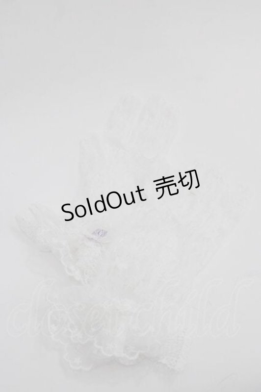 画像2: Angelic Pretty / レースショートグローブ  白 I-25-07-19-111-AP-ZA-HD-ZI (2)