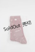PINK HOUSE / Straw-berry Hat 柄ソックス  赤 I-25-07-19-122-LO-ZA-HD-ZI