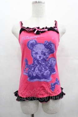 画像1: PUTUMAYO / くまさんキャミ  ピンク I-25-07-19-034-PT-TO-HD-ZI