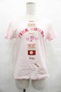 PINK HOUSE CHELSEA / ロゴワッペンTシャツ 3(M) ピンク I-25-07-19-035-EL-TO-HD-ZI