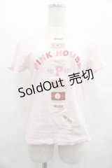 PINK HOUSE CHELSEA / ロゴワッペンTシャツ 3(M) ピンク I-25-07-19-035-EL-TO-HD-ZI