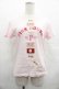 画像1: PINK HOUSE CHELSEA / ロゴワッペンTシャツ 3(M) ピンク I-25-07-19-035-EL-TO-HD-ZI (1)