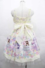 画像2: BABY,THE STARS SHINE BRIGHT / くみゃちゃんのKiraKira Sweets Halloween柄ジャンパースカートII  イエロー I-25-07-19-038-BA-OP-HD-ZI (2)