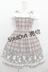 PUTUMAYO / Blooming Partyワンピース  ピンクＸブラウン I-25-07-23-061-PT-OP-HD-ZI