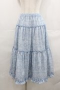 m petit by misako / NINA'S RVパニエスカート S サックスＸアイボリー I-25-07-23-071-LO-SK-HD-ZI