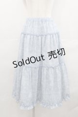 m petit by misako / NINA'S RVパニエスカート S サックスＸアイボリー I-25-07-23-071-LO-SK-HD-ZI