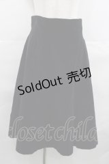 Moi-meme-Moitie / 別珍ハイウエストスカート 13号 黒 I-25-07-23-093-MO-SK-HD-ZI