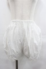 metamorphose / ショートドロワーズ  白 I-25-07-23-095-ME-PA-HD-ZI