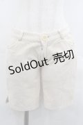 LIZ LISA / コーデュロイショートパンツ  アイボリー I-25-07-23-097-LO-SK-HD-ZI