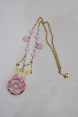 画像1: Angelic Pretty / カラフルDonutジュリィネックレス  ピンク I-25-07-23-104-AP-AC-HD-ZI