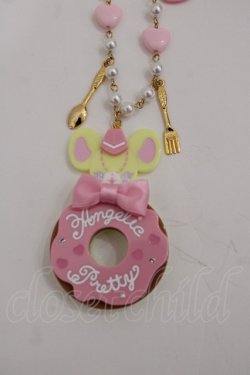 画像2: Angelic Pretty / カラフルDonutジュリィネックレス  ピンク I-25-07-23-104-AP-AC-HD-ZI