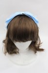 画像1: Angelic Pretty / SheerドットMichelleカチューシャ  サックス I-25-07-23-107-AP-AC-HD-ZI (1)