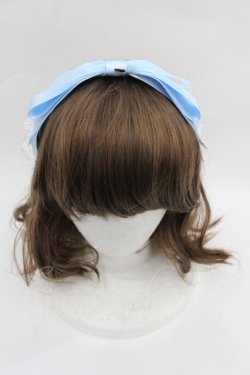 画像1: Angelic Pretty / SheerドットMichelleカチューシャ  サックス I-25-07-23-107-AP-AC-HD-ZI