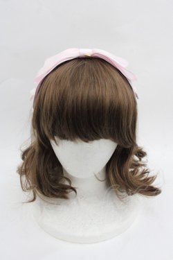 画像1: Angelic Pretty / SheerドットMichelleカチューシャ  ピンク I-25-07-23-108-AP-AC-HD-ZI