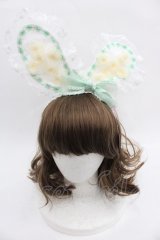 BABY,THE STARS SHINE BRIGHT / Easter Bunnyカチューシャ  ミント I-25-07-23-111-BA-AC-HD-ZI