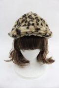 MILKBOY / レオパードファーキャップ  ブラウンＸ黒 I-25-07-23-112-MB-AC-HD-ZI
