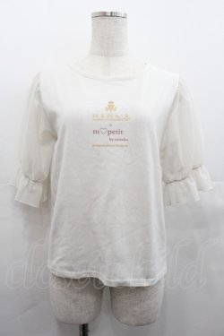 画像1: m petit by misako / MSシアーソデプルオーバー M 白 I-25-07-23-012-LO-TO-HD-ZI