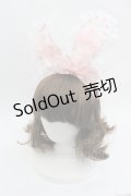 BABY,THE STARS SHINE BRIGHT / Easter Bunnyカチューシャ  ピンク I-25-07-23-114-BA-AC-HD-ZI