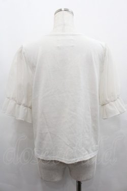 画像2: m petit by misako / MSシアーソデプルオーバー M 白 I-25-07-23-012-LO-TO-HD-ZI