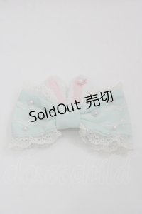 Angelic Pretty / リリカルバニーリボンバレッタ  ミント I-25-07-23-122-AP-AC-HD-ZI