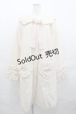 画像1: Angelic Pretty / フリルハートBunnyコート  アイボリー I-25-07-23-030-AP-CO-HD-ZI