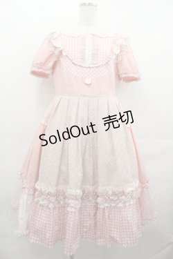 画像1: Emily Temple cute / ONE Stageドレス  ピンク I-25-07-23-039-ET-OP-HD-ZI