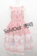 Angelic Pretty / Be My Valentineジャンパースカート  赤 I-25-07-27-055-AP-OP-HD-ZI