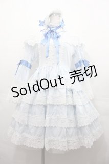 BABY,THE STARS SHINE BRIGHT / エリザベスワンピースセット サックス