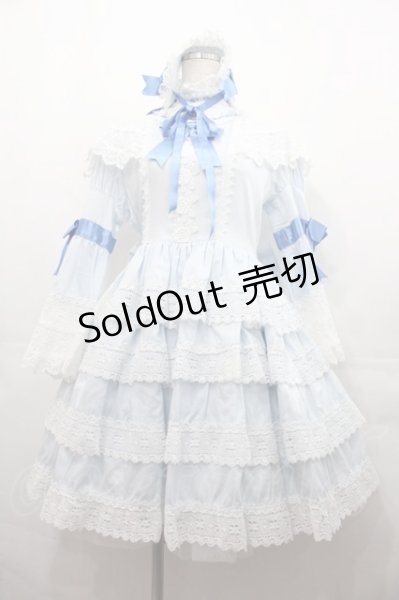 BABY,THE STARS SHINE BRIGHT / エリザベスワンピースセット サックス