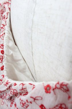 画像3: Lily Brown / フラワー刺繍オフショルワンピース  アイボリーＸ赤 I-25-07-27-068-EL-OP-HD-ZI